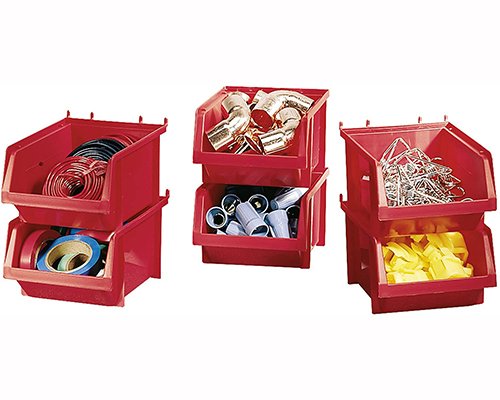 Stack On 6PK Storage Bin