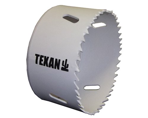 Texan Holesaw 89mm/3.1/2" BI-Metal HSS 4/6 Teeth